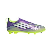 Tacos De Fútbol F50 League Terreno Firme/multiterreno Sin Cordones Niños Adidas Violeta Niños