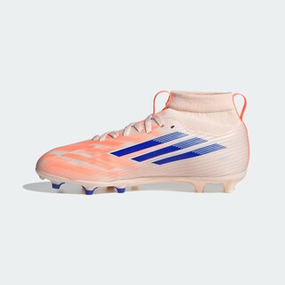 Foto 3 | Foto 3 | Calzado De Fútbol Para Terreno Firme O Césped Artificial F50 Sparkfusion League Para Niñas Adidas Naranja Niños