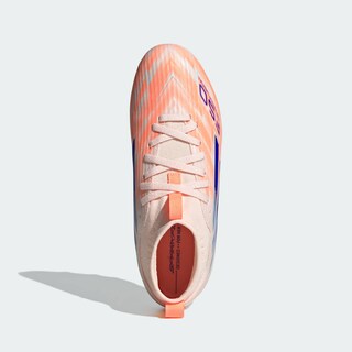 Foto 4 | Foto 4 | Calzado De Fútbol Para Terreno Firme O Césped Artificial F50 Sparkfusion League Para Niñas Adidas Naranja Niños