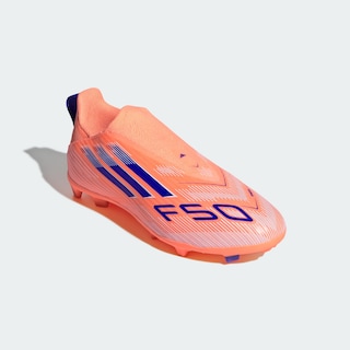 Foto 6 | Foto 6 | Calzado De Fútbol F50 League Para Terreno Firme/multiterreno Sin Cordones Para Niños Adidas Naranja Niños