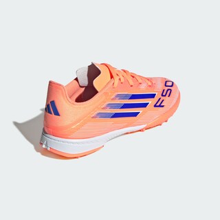 Foto 7 | Foto 7 | Calzado De Fútbol F50 League Para Césped Artificial Para Niños Adidas Naranja Niños