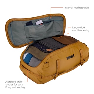 Foto 5 | Foto 5 | Bolsa De Lona Thule Chasm 130l Impermeable Marrón Dorado - Venta Internacional.