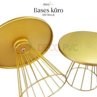 Foto 5 | Foto 5 | Base Kuro Para Pastel / Set 2pzas / Decoración Para Eventos Rosa