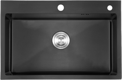 Foto 1 | Foto 1 | Tarja Acero Inox Rubinett Xta-80-50 Espesor 1.5 Mm