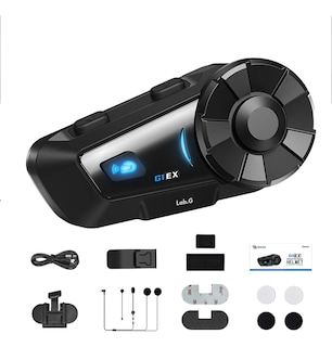 Foto 1 | Foto 1 | ''audífonos Tnicer G1ex Con Bluetooth Para Casco De Motocicleta Negro ''