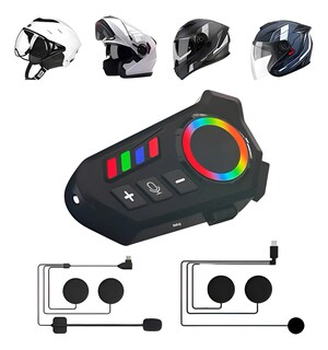 Foto 3 | Foto 3 | ''audífonos Para Casco De Motos Bluetooth Led Impermeable Ipx8 ''