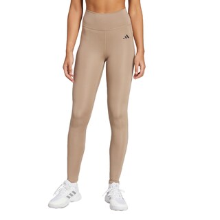 Foto 2 | Foto 2 | Mallas Largo Completo Optime Essentials Stash Pocket Adidas Café Mujer