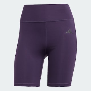 Foto 3 | Foto 3 | Mallas Cortas Optimé Essentials Stash Pocket 7 Pulgadas Adidas Violeta Mujer