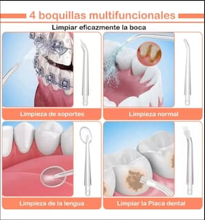 Foto 3 | Foto 3 | Irrigador Bucales Limpiador Traje De Recarga Dental Portátil