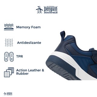 Foto 5 | Foto 5 | Tenis Penguin Kids Style Sven Navy   Para Niño