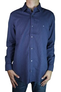 Foto 1 | Foto 1 | Camisa Hombre Kenneth Cole Kcoi24cams31 Azul Slim Fit Algodón Casual