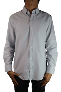 Foto 1 | Foto 1 | Camisa Hombre Kenneth Cole Kcoi24cams16 Azul Marino Slim Fit Algodón