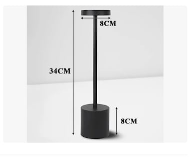 Foto 2 | Foto 2 | Lámpara De Mesa Decorativas Led Para Ambiente De Restaurante