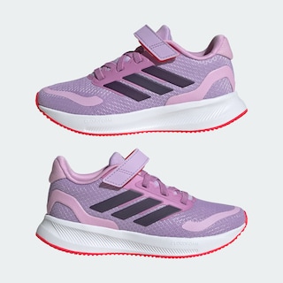 Foto 8 | Foto 8 | Tenis Runfalcon 5 Kids Adidas Violeta Niños