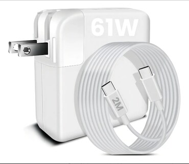 Foto 1 | Foto 1 | Cargador Rápido 20.3v 3a 2m Cable*1 Cabezal De Carga Plegable Accesorios Para Portátiles Cargador Rápido Universal