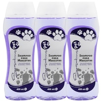 Shampoo Natural Lavanda Romero Zoohugs Mxzff-003 3 Piezass Color Violeta