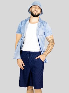 Foto 1 | Foto 1 | Short Casual Azul Marino para Hombre