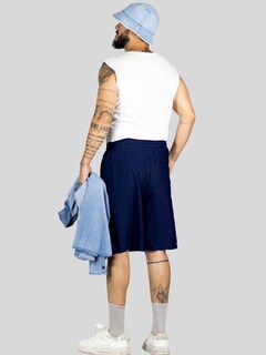 Foto 3 | Foto 3 | Short Casual Azul Marino para Hombre