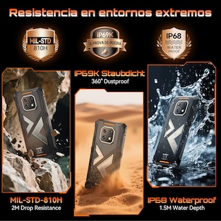 Foto 6 | Foto 6 | Smartphone Robusto Cubot Kingkong ES 3 16 Gb+256 Gb Android 15 Reacondicionado