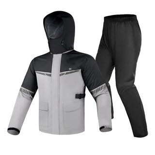 Foto 1 | Foto 1 | Impermeable Motocicleta Reflejante Con Capucha Talla 3eg Eo Safe Imports Esi-21605 Gris