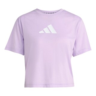 Foto 1 | Foto 1 | Playera De Entrenamiento Train Essentials Big Logo Performance Adidas Violeta Mujer