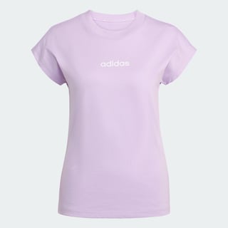 Foto 3 | Foto 3 | Playera Essentials Linear Algodón Adidas Violeta Mujer