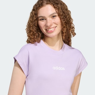 Foto 6 | Foto 6 | Playera Essentials Linear Algodón Adidas Violeta Mujer