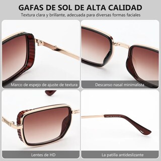 Foto 3 | Foto 3 | ''lentes De Sol Uv400 Hd Liberton V8 Para Mujer Cafe ''