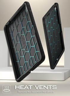 Foto 2 | Foto 2 | Funda Poetic Turtleskin Para Ipad Air M3/m2 De 11 Pulgadas Color Negro - Venta Internacional.