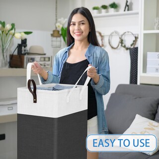 Foto 6 | Foto 6 | Cesta De Lavandería Homehacks Rolling  Impermeable  90 L  Con Ruedas - Venta Internacional.
