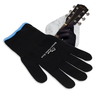 Foto 1 | Foto 1 | Guante De Práctica Para Músicos Con Problemas Para Dedos Y Manos Negro Medio - Venta Internacional.
