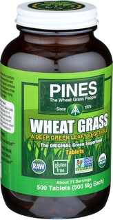 Foto 2 | Foto 2 | Tabletas Orgánicas De Pasto De Trigo Supplement Pines 500 Tabletas - Venta Internacional.