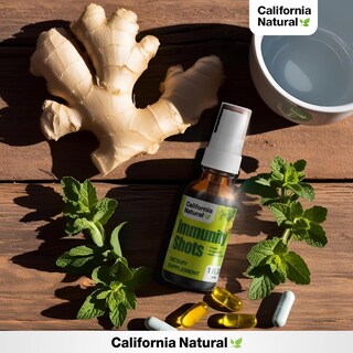 Foto 6 | Foto 6 | Immunity Shots California Natural 30 Ml Con Jengibre Y Orégano - Venta Internacional.