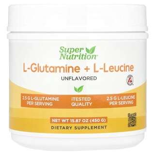 Foto 1 | Foto 1 | Suplemento Alimenticio Supernutrition L-glutamina + L-leucina 450 G - Venta Internacional.
