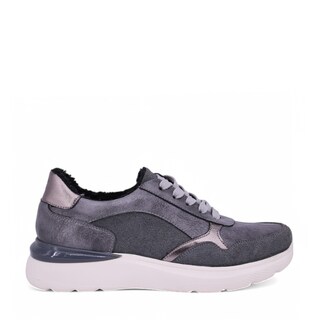 Foto 1 | Foto 1 | Tenis De Piel Gris Elsa 01