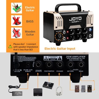 Foto 3 | Foto 3 | Cabezal Amplificador De Guitarra Joyo Meteor Ii Bantamp Xl 20w Bluetooth - Venta Internacional.