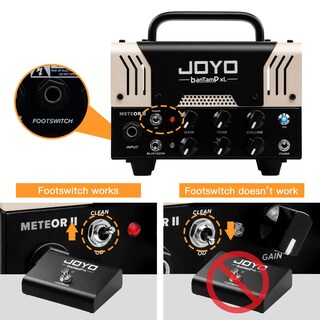 Foto 5 | Foto 5 | Cabezal Amplificador De Guitarra Joyo Meteor Ii Bantamp Xl 20w Bluetooth - Venta Internacional.