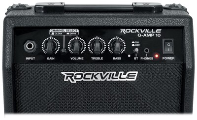 Foto 4 | Foto 4 | Amplificador De Guitarra Rockville G-amp 10w Con Altavoz Bluetooth De 6 Pulgadas - Venta Internacional.