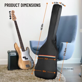 Foto 6 | Foto 6 | Funda Antipolvo Para Guitarra Y Bajo Cahaya Cy0309 - Venta Internacional.