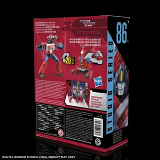Foto 5 | Foto 5 | Figura De Acción Transformers Studio Series 86-11 Perceptor - Venta Internacional.