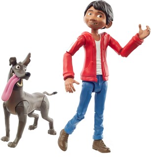 Foto 4 | Foto 4 | Figura De Acción Mattel Disney Pixar Coco Miguel Con Dante 14 2 Cm - Venta Internacional.