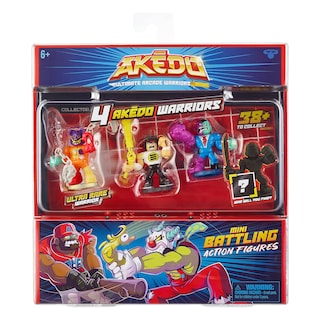 Foto 5 | Foto 5 | Paquete De Figuras De Acción Akedo Ultimate Arcade Warriors - Venta Internacional.