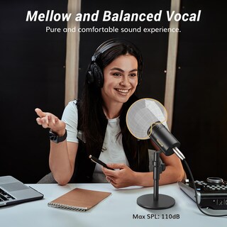 Foto 2 | Foto 2 | Micrófono Dinámico Tonor Td520 Xlr/usb Para Podcast Y Grabación - Venta Internacional.
