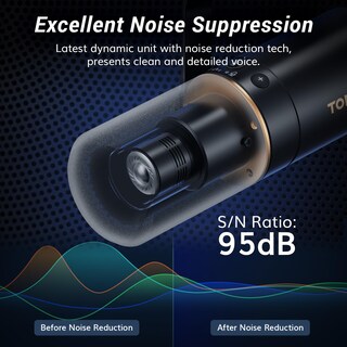 Foto 3 | Foto 3 | Micrófono Dinámico Tonor Td520 Xlr/usb Para Podcast Y Grabación - Venta Internacional.