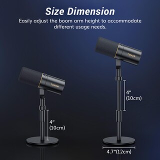 Foto 7 | Foto 7 | Micrófono Dinámico Tonor Td520 Xlr/usb Para Podcast Y Grabación - Venta Internacional.