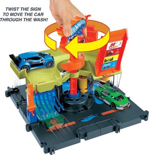 Foto 3 | Foto 3 | Set Toy Car Track Set Hot Wheels City Downtown Express Car Wash - Venta Internacional.