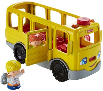 Foto 6 | Foto 6 | Autobús Escolar De Juguete Fisher-price Little People Con Luces Y Sonidos - Venta Internacional.