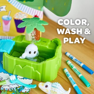 Foto 5 | Foto 5 | Toy Crayola Scribble Scrubbie Peculiar Zoo Con 8 Animales 3 O Más - Venta Internacional.