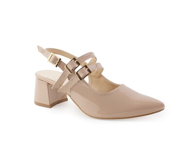 Foto 1 | Foto 1 | Zapatilla Color Nude Mary Jane Material Charol