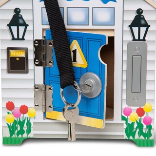 Foto 4 | Foto 4 | Timbre De Madera Para Llevar Con Melissa & Doug De Dollhouse Desde Hace Más De 3 Años - Venta Internacional.